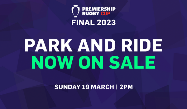 Park and Ride service for Prem Cup Final on sale